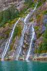 USA-Alaska-Tongass National Forest Landscape with Fords Terror waterfall Art Print
